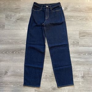 *NWT Women’s Jeans High Rise Loose Fit Dark Rinse Sz8 Tall
